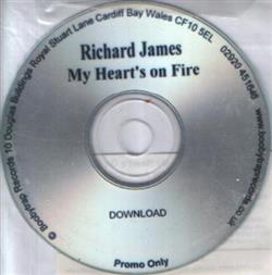 écouter en ligne Richard James - My Hearts On Fire