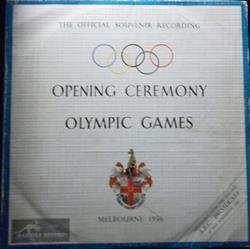 ouvir online No Artist - Opening Ceremony Olympic Games Melbourne 1956