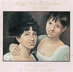 télécharger l'album Jane Cassidy & Maurice Leyden - Mary Ann McCracken 1770 1866