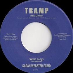 ladda ner album Sarah Webster Fabio - Sweet Songs JujusAlchemy Of The Blues Instr