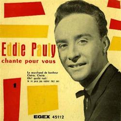 ascolta in linea Eddie Pauly - Chante Pour Vous N1