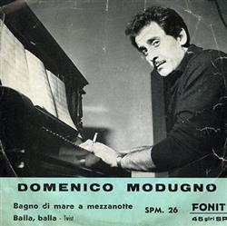 baixar álbum Domenico Modugno - Bagno Di Mare A Mezzanotte Balla Balla