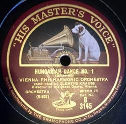 Download Vienna Philharmonic Orchestra, Clemens Krauss - Hungarian Dances No 1 No 3