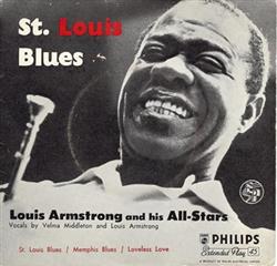 lytte på nettet Louis Armstrong And His AllStars - St Louis Blues