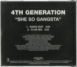 last ned album 4th Generation - She So Gangsta