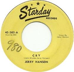 baixar álbum Jerry Hanson - Im Doing All Right Cry