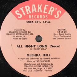 descargar álbum Glenda Ifill - All Night Long