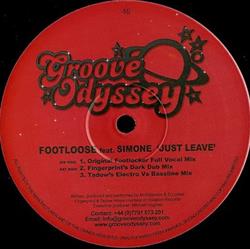 online luisteren Footloose Feat Simone - Just Leave