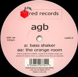 descargar álbum AGB - Bass Shaker The Orange Room