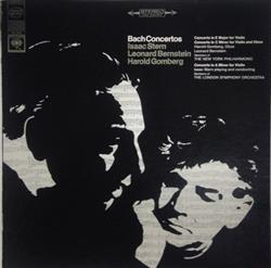 online luisteren Isaac Stern, Leonard Bernstein, Harold Gomberg - Bach Concertos