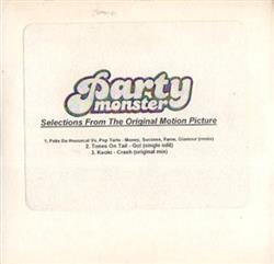 last ned album Various - Party Monster Selections From The Original Motion Picture Soundtrack
