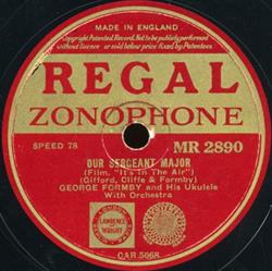 Album herunterladen George Formby And His Ukulele - Our Sergeant Major Rhythm In The Alphabet