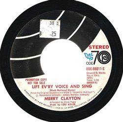 ladda ner album Merry Clayton - Lift Evry Voice And Sing Black National Hymn