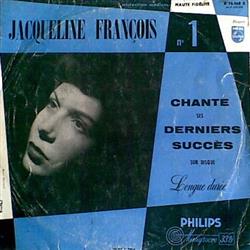 Download Jacqueline François Avec Jo Boyer Et Son Orchestre - Chante Ses Derniers Succès Nº 1
