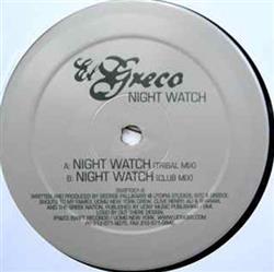 télécharger l'album El Greco - Night Watch