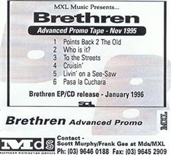 last ned album Brethren - Advanced Promo