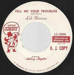 télécharger l'album Leb Brenson - Tell Me Your Troubles