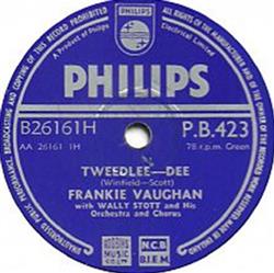 Album herunterladen Frankie Vaughan - Tweedle Dee Give Me The Moonlight Give Me The Girl