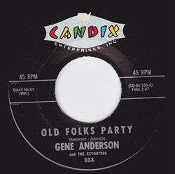 Album herunterladen Gene Anderson & The Keynotes - Old Folks Party