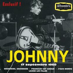 télécharger l'album Johnny - Alhambra 17 Septembre 1960
