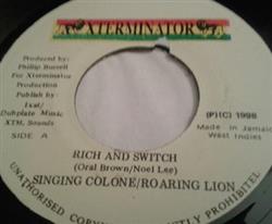 descargar álbum Singing Colone & Roaring Lion - Rich And Switch