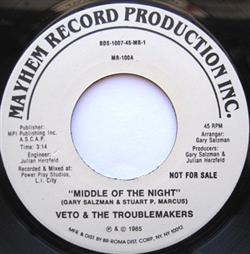 descargar álbum Veto & The Troublemakers - Middle Of The Night Take Me Away