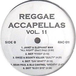 télécharger l'album Various - Reggae Accapellas Vol 11