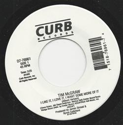 descargar álbum Tim McGraw - I Like It I Love It I Want Some More Of It