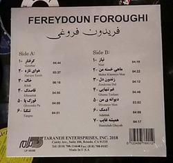 last ned album فریدون فروغی Fereydoun Foroughi - فریدون فروغی Fereydoun Foroughi