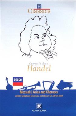 Album herunterladen George Frideric Handel London Symphony Orchestra And Chorus, Sir Adrian Boult - Messiah Arias And Choruses