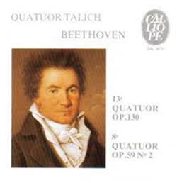 descargar álbum Beethoven, Quatuor Talich - Quatuors 13 8