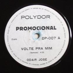 lataa albumi Odair José - Volte Pra Mim Amigo