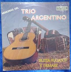 escuchar en línea El Trio Argentino - Memorias Del Trío Argentino