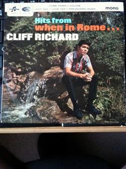 lyssna på nätet Cliff Richard With Norrie Paramor And His Orchestra - Hits From When In Rome