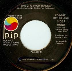 online luisteren Zakariah - The Girl From Ipanema