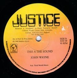 John Wayne - This A The Sound