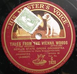 Berlin State Opera Orchestra - Tales From The Vienna Woods