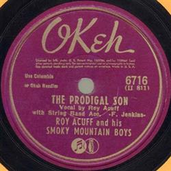 Download Roy Acuff And His Smoky Mountain Boys - The Prodigal Son Not A Word From Home