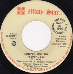 écouter en ligne Crispen Hollow - Love