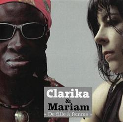 last ned album Clarika & Mariam - De Fille À Femme