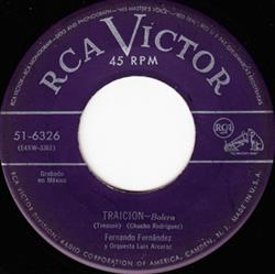 Fernando Fernández - Traicion Treason Quiero Cantar I Want To Sing