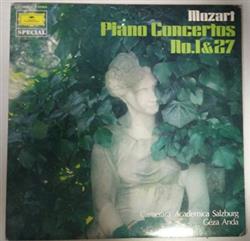descargar álbum Géza Anda, Wolfgang Amadeus Mozart, Camerata Academica Salzburg - Piano Concertos No1 27