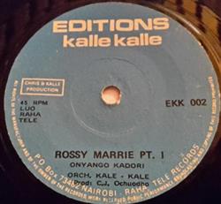 ascolta in linea Orchestre Kale Kale - Rossy Marrie