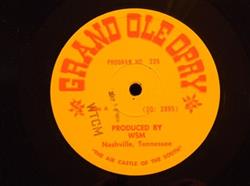 escuchar en línea Various - Grand Ole Opry Program No 235