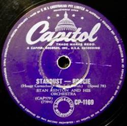 last ned album Stan Kenton And His Orchestra - His Feet Too Big For De Bed Stardust