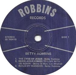 lataa albumi Betty Robbins - The Eyes Of Jesus