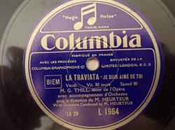 Download M G Thill, Sous La Direction De - Herodiade La Traviata