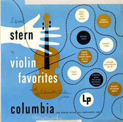 Isaac Stern With Alexander Zakin - Violin Favorites