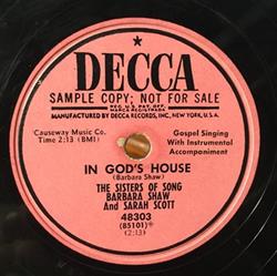 ladda ner album Sisters Of Song, Barbara Shaw And Sarah Scott - My Savior Whispers A Prayer In Gods House