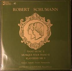 last ned album Robert Schuman - Piano Music II